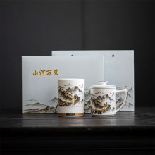 山河萬(wàn)里高端茶具禮盒