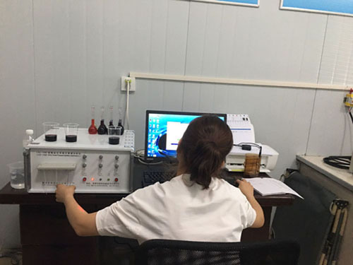 湖南永州市興發(fā)保溫材料有限公司-YKF-VIII硅酸鹽化學(xué)成分快速分析儀