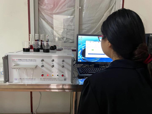 周口市飛博保溫材料有限公司-GKF-VIII硅酸鹽化學(xué)成分快速分析儀